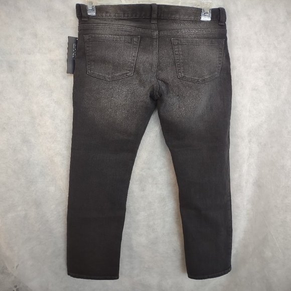 NWT Old Navy Straight Built-In Flex Black Jeans Boys Size 14 - Picture 4 of 7